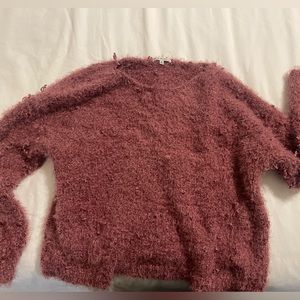 Pink sweater